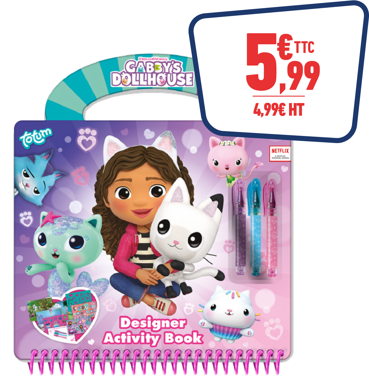 Livre d'activité Gabby